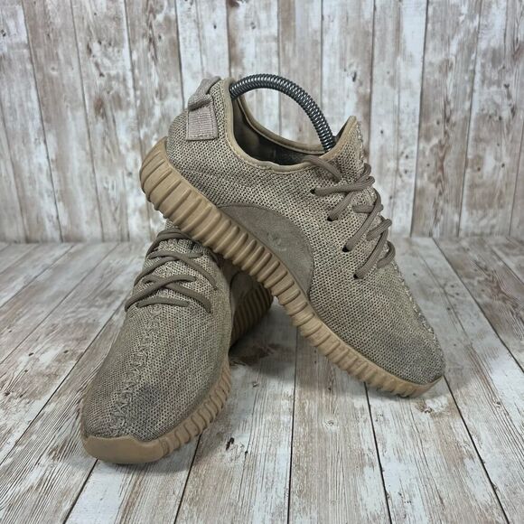 Mens adidas Yeezy Boost 350 Oxford Tan v1 AQ2661 sz 7.5 Mens ,‎ 9 Womens